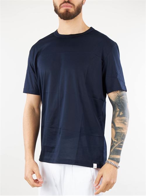 T-shirt basic in cotone mercerizzato Paolo Pecora PAOLO PECORA | T-shirt | F013405406685